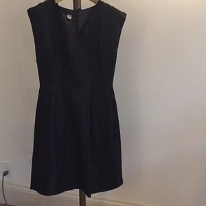 Meg black cocktail dress